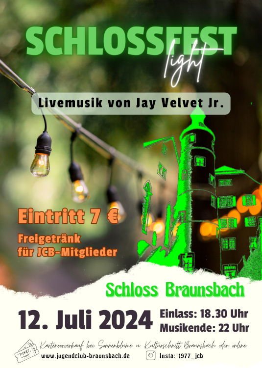 Flyer Schlossfest 1