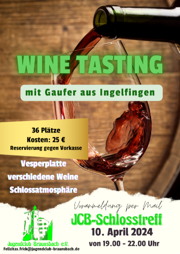 Wine Tasting A6 Flyer 2